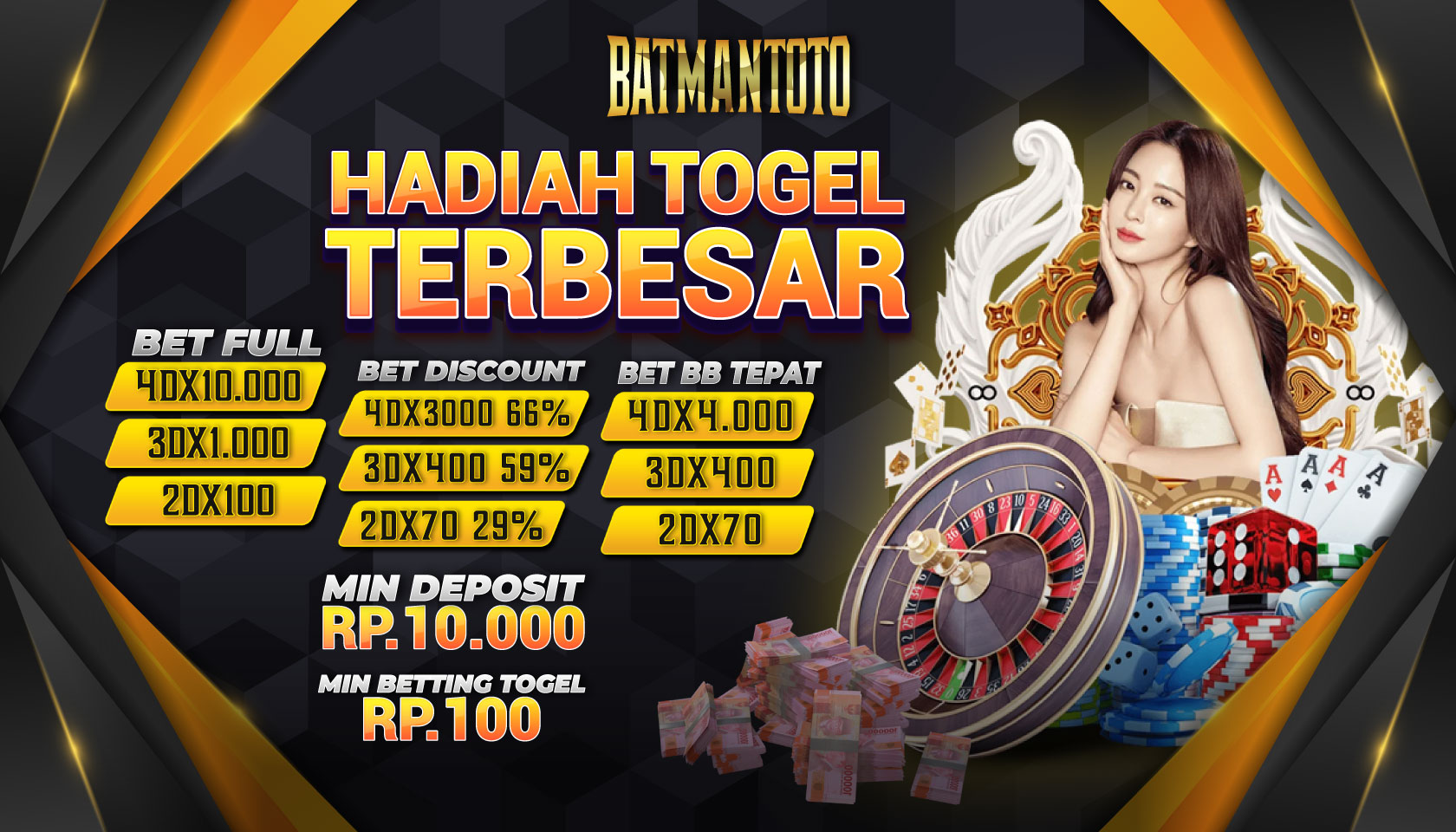 BATMANTOTO | Daftar Bo Toto Togel Resmi dan Agen Toto Macau 4D Hadiah Terbesar Terpercaya